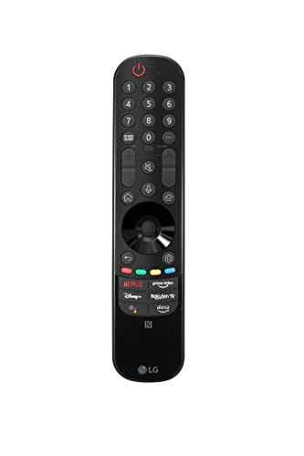 LG MR22GN - Mando a Distancia, Magic Remote para modelos de TV LG 2021/2022, MicrÃ³fono Integrado compatible con Alexa y Google, Color Negro