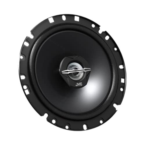 JVC Altavoces Coaxiales para Coche CS-J620X (300W, 16cm, 30W RMS) - Equipo de Audio de 2 VÃ­as, Woofer y Tweeter, Color Negro, Altavoz con Respuesta de Frecuencia de 35 a 22.000 Hz