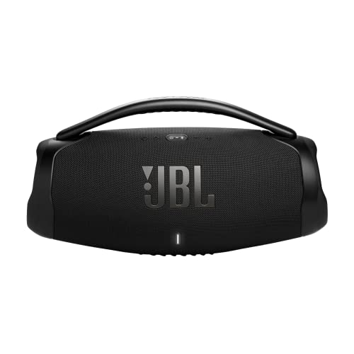 JBL Boombox 3 Wifi Altavoz Bluetooth inalÃ¡mbrico, resistente al agua y al polvo IP67, con baterÃ­a de hasta 24 horas de duraciÃ³n, en negro