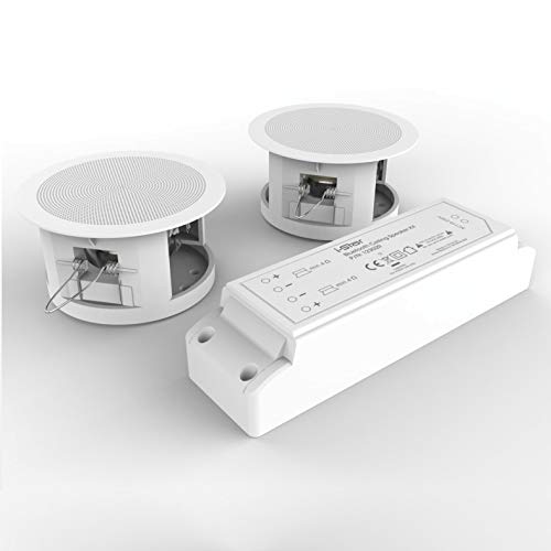 I-STAR Altavoces Bluetooth Empotrable de Techo Bluetooth Kit Completo con Módulo Bluetooth