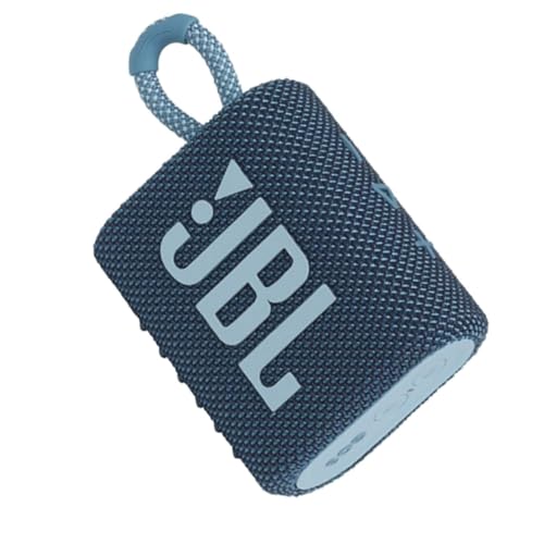 JBL GO 3 - Altavoz inalÃ¡mbrico portÃ¡til con Bluetooth, resistente al agua y al polvo (IP67), hasta 5h de reproducciÃ³n con sonido de alta fidelidad, azul