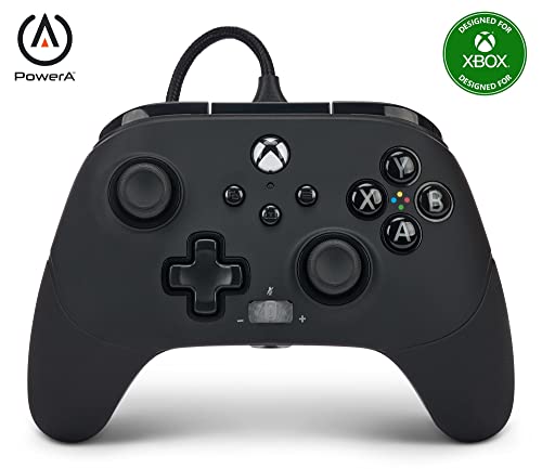 Mando con cable PowerA FUSION Pro 3 para Xbox Series X|S - Negro