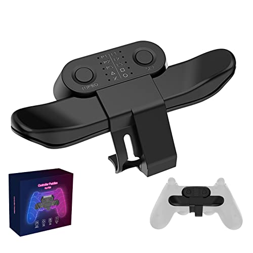 Palancas Mando para PS4 - Controller Paddles Scuff Attachment Accessories para PS4, accesorio de botón trasero para PS4 Gamepad, botones de repuesto extendidos Botón trasero para Playstation 4