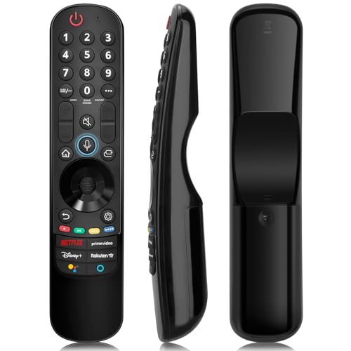 Angrox MR21GA Mando a Distancia de reemplazado 鈥媝ara LG Magic TV, 2021 4K 8K UHD OLED QNED NanoCell Smart TV, con Puntero y funci贸n de Voz