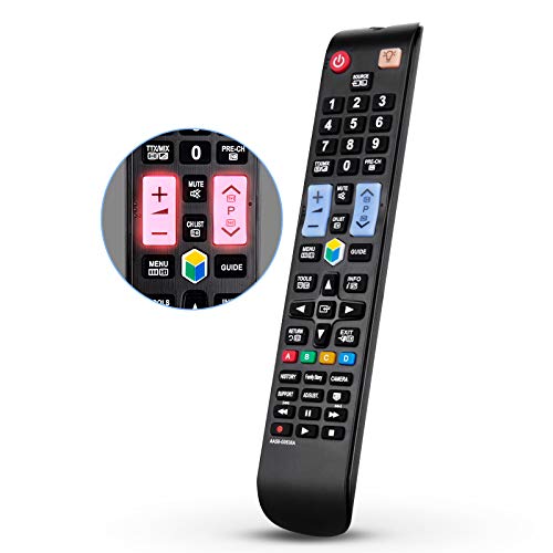 YOSUN Control Remoto Universal para Todos los Controles remotos Samsung Smart TV, LCD LED QLED SUHD UHD HDTV Curvo Plasma 4K 3D