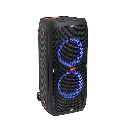 JBL PartyBox 310 - Altavoz inalÃ¡mbrico Bluetooth para fiesta con iluminaciÃ³n dinÃ¡mica integrada, modo karaoke, graves potentes y soporte para aplicaciones JBL, en negro