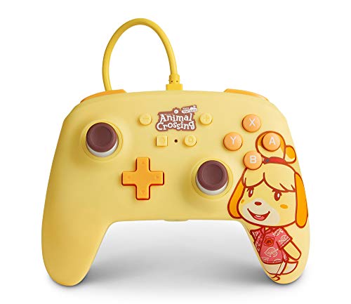 Power A, Mando con cable PowerA para Nintendo Switch: Animal Crossing: Isabelle