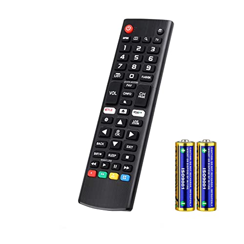 Universal Mando a Distancia para LG Smart TV AKB75095308 AKB74915324, Compatible con Todos Mando a Distancia de LG TV