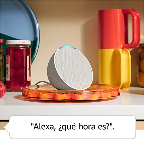 Te presentamos el Echo Pop | Altavoz inteligente wifi y Bluetooth con Alexa, de sonido potente y compacto | Verde azulado