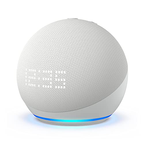 Echo Dot con reloj (5.Âª generaciÃ³n, modelo de 2022) | Altavoz inteligente wifi y Bluetooth con Alexa y reloj, con sonido mÃ¡s potente y de mayor amplitud