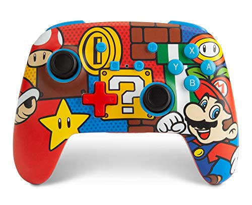 Mando InalÃ¡mbrico Mejorado Para Nintendo Switch. Mario Pop (Nintendo Switch), Exclusivo en Amazon
